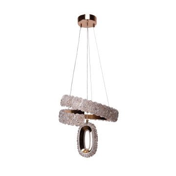 A3407-1 Altın Led Avize