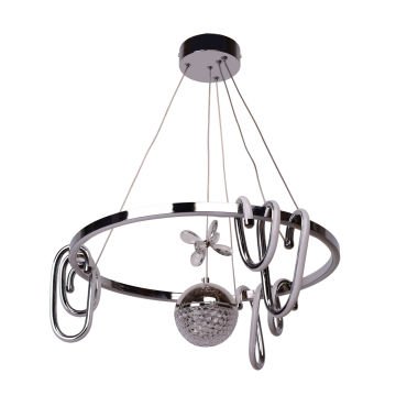 A66116A Krom Led Avize