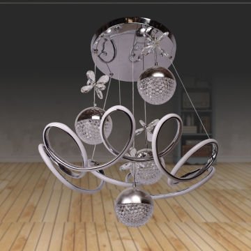 Palmiye Krom 4 Top Led Avize