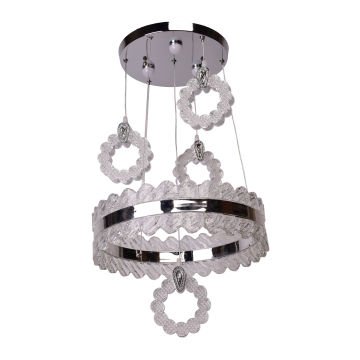 A3400-4 Krom Led Avize