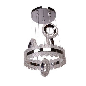 A3401-4 Krom Led Avize