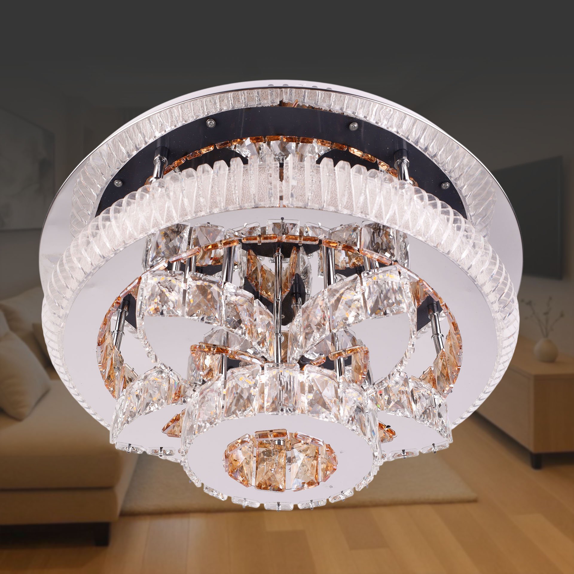 7002-500 Kristal Led Avize