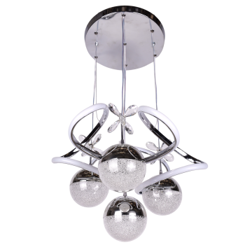 Dron Krom 4 Toplu Led Avize