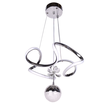 Dron Mini Krom Toplu Led Avize