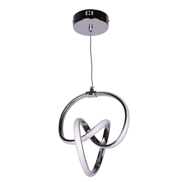 Dünya Orta Krom Led Avize