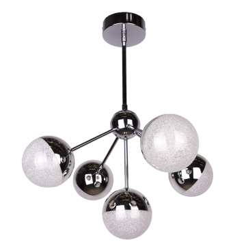 Eksen 5 Li Krom Led Avize