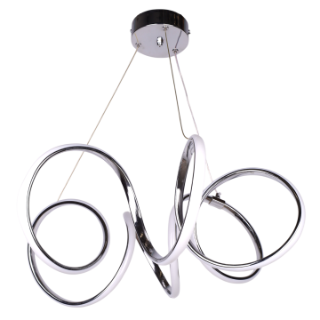 Kuğu Mini Topsuz Krom Led Avize