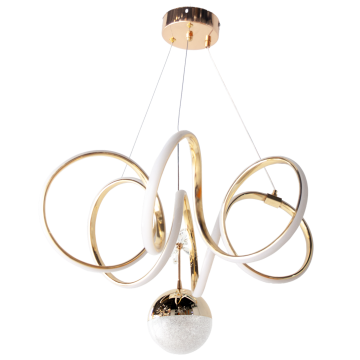 Kuğu Altın  6lı Toplu Led Avize