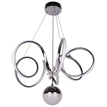 Kuğu Krom 6lı Toplu Led Avize