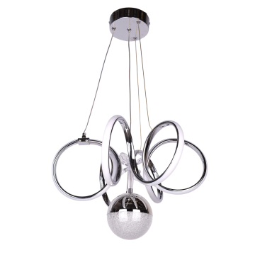 Kuğu Mini Krom Led Avize