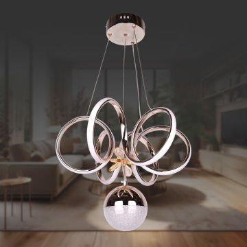 Kuğu Mini Altın Led Avize