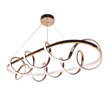 Kuzey Mega Altın Yemek Masası Led