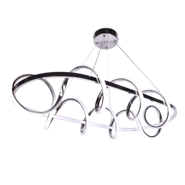 Kuzey Mega Krom Yemek Masası Led