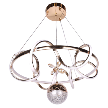 Kuzey Mega Altın Toplu Led Avize