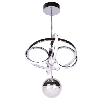 Kuzey Mini Krom Tek Toplu Led Avize