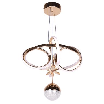 Kuzey Mini Altın Tek Toplu Led Avize