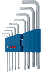 Bosch Profesyonel Alyan Anahtar Takımı Torx 9 parça (10-50mm)