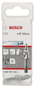 Bosch - HSS 5 Kademeli Matkap Ucu 4-12 mm
