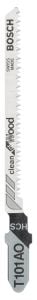 Bosch - Temiz Kesim Serisi Ahşap İçin T 101 AO Dekupaj Testeresi Bıçağı - 5'Li Paket
