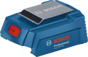 Bosch GAA 18V-48 Batarya Tutucu 2xUSB Çıkışlı Şarj Adaptörü - 06188000L6