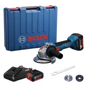 Bosch GWS 18V-8 (4Ah) Çift Akülü Taşlama Makinesi - 06019N9020