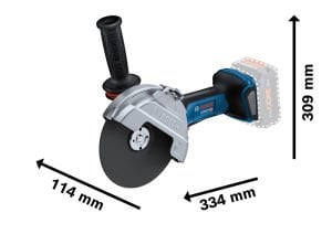 Bosch GWS 18V-180 P Akülü Taşlama Makinesi (SOLO) - 06019H6L01