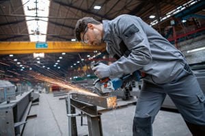 Bosch GWS 18V-15 P Akülü Taşlama Makinesi (SOLO) - 06019H6A00