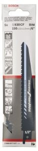 Bosch - Endurance Serisi Ağır Metal için Panter Testere Bıçağı S 930 CF - 5'li