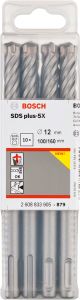Bosch - SDS-Plus-5X Serisi Kırıcı Delici Matkap Ucu 12*160 mm 10'lu