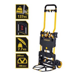 Stanley FT585 Çok Fonksiyonlu Katlanır Taşıma Arabası (70/137KG)