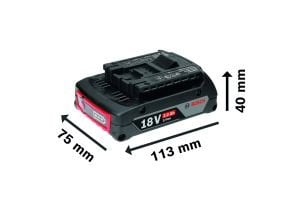 Bosch GBA 18V 2Ah Akü