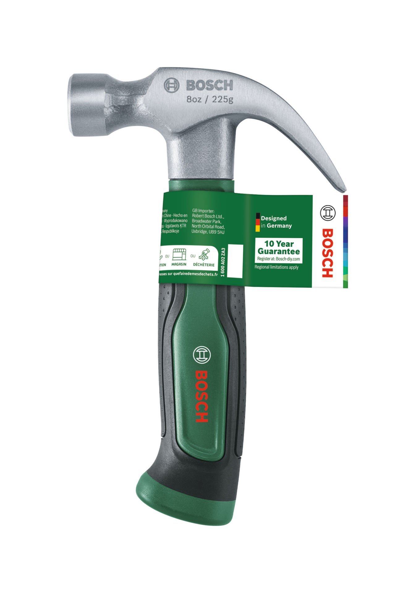 Bosch 225Gr(8oz) Orta Çatal Ağızlı Çekiç