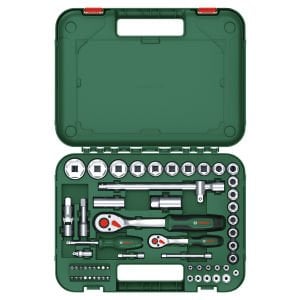 Bosch 1/4'' + 1/2'' Cırcırlı Somun Sıkma Seti (56 Parça)