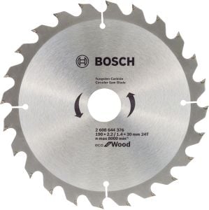Bosch - Optiline Eco Serisi Ahşap için Daire Testere Bıçağı 190*30 mm 24 Diş