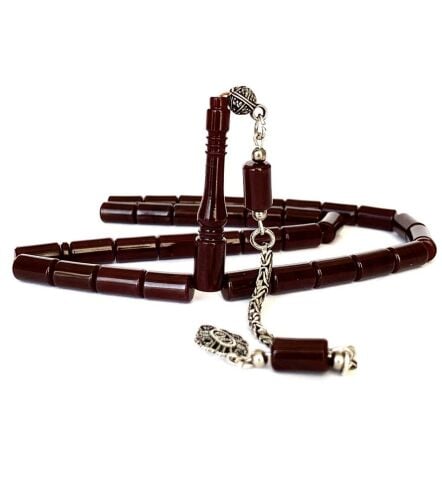 SIKMA KEHRİBAR TESBİH KESME MODEL BORDO