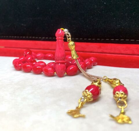 PEMBE ORİJİNAL BEYZİ MODEL KATALİN TESBİH
