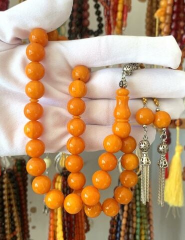 SARI KÜRE MODEL ORİJİNAL KATALİN TESBİH