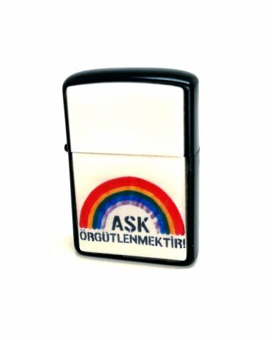 AŞK ÖRGÜTLENMEKTİR ZİPPO ÇAKMAK