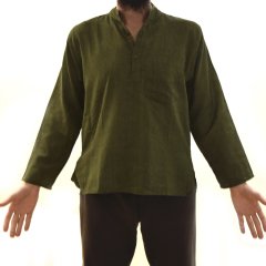 Yeşil Koton Erkek Bluz  %100 Pamuk MEDIUM