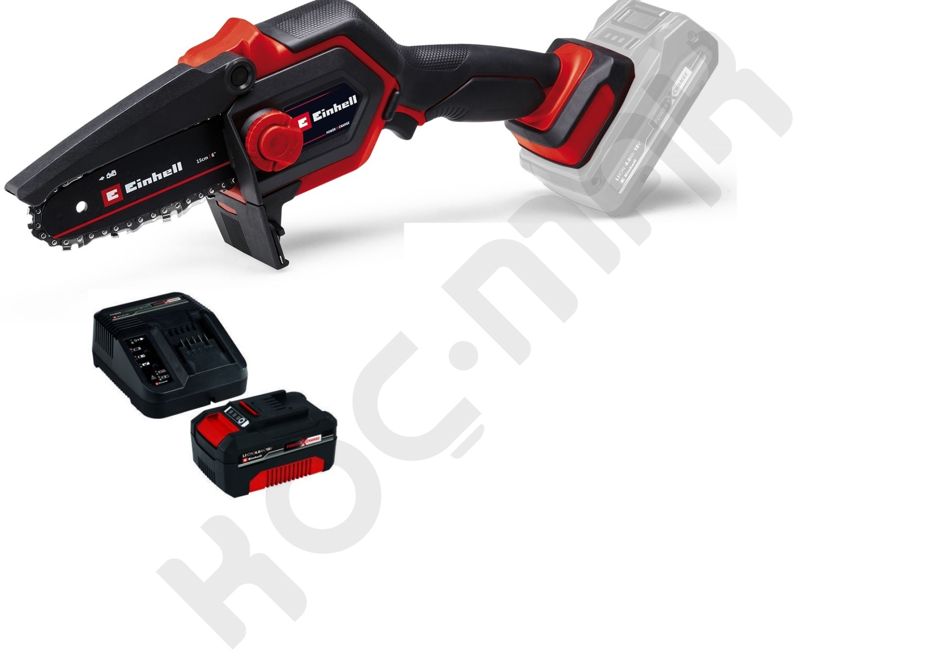 Einhell Ge-Ps 18/15 Li BL Akülü Kömürsüz Zincirli Testere 18V 4Ah Akülü