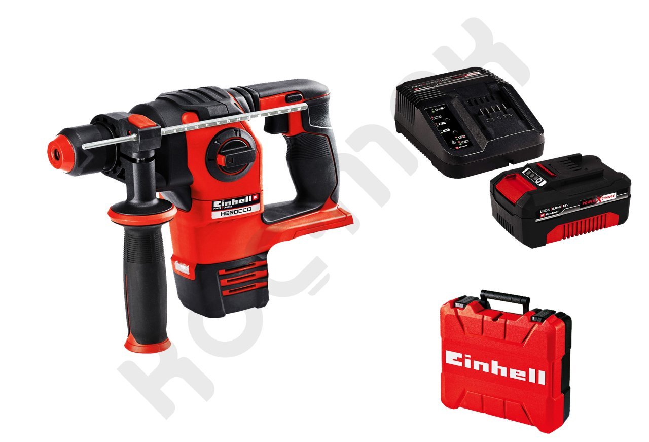 Einhell Herocco Pnömatik Kırıcı Delici + 18V 4AH Starter Kit