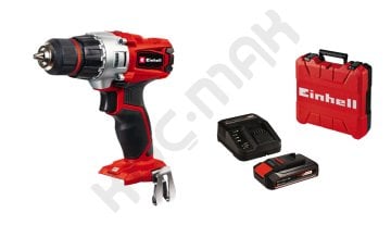 Einhell Te-Cd 18/2 Li Akülü Matkap + 18v 2,5 Ah Akülü Çantalı Set