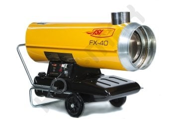 Isıjet FX-40 40.000 kcal Bacalı Fanlı Mazotlu Isıtıcı