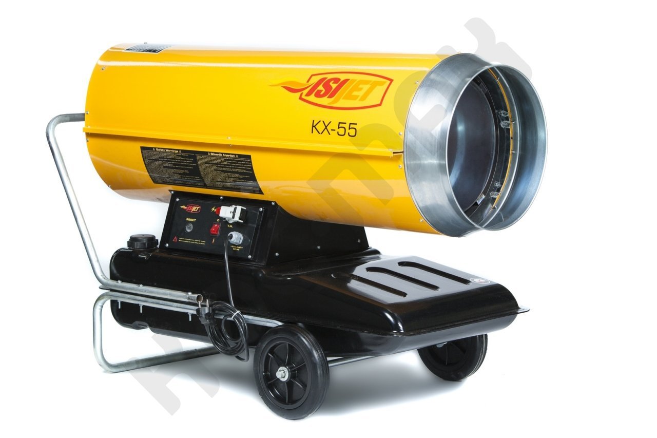 Isıjet KX-55  55.000 kcal Bacasız Fanlı Mazotlu Isıtıcı