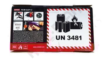 Einhell TE-SD 3.6/1 Li 3.6 V Şarjlı Tornavida + 10 Adet Uç Seti