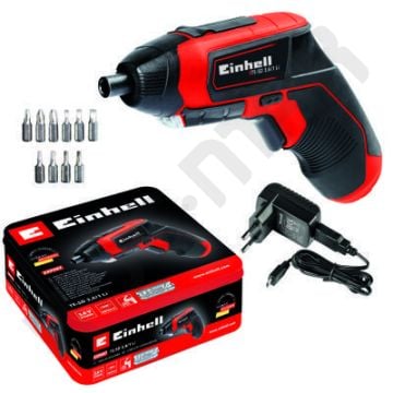 Einhell TE-SD 3.6/1 Li 3.6 V Şarjlı Tornavida + 10 Adet Uç Seti