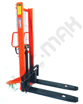 1.5 Ton 160 cm Ayarlanabilir Çatal Manuel İstif Makinesi