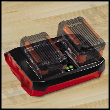 Einhell 18V 5,2 Ah Plus Çift Akü ve Power-X-Twincharger Ikili Şarj Cihazı - Çantalı Set -