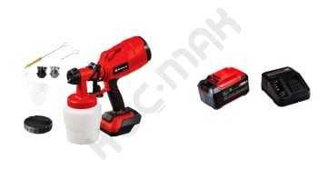 Einhell Tc-Sy 18/60 Li Akülü Sprey Boya Tabancası - 18V 5.2 Ah Akülü