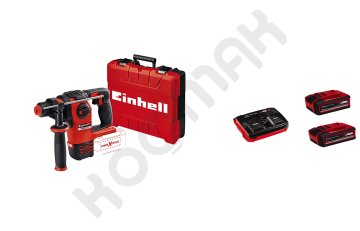 Einhell Herocco Pnömatik Kırıcı Delici + 18V 4-6 Multi Ah Çift Akülü Set -İkiz Şarj Cihazlı Set